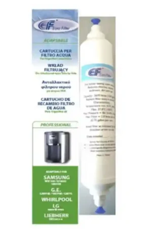 Bestseller Filtro Agua Frigo Americano 25x 5 cm compatible con Liebherr Samsun...