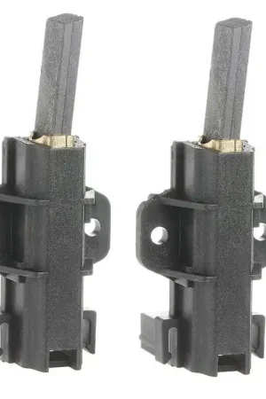 Precio Bajo 2 Escobillas Motor Lavadora Candy 5 x12,5x32 mm Faston Pins 6,3mm D...