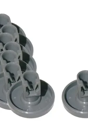 Stock Limitado Kit Rueda Cesto Lavavajillas Zanussi Electrolux 8 Unidades Inferior...