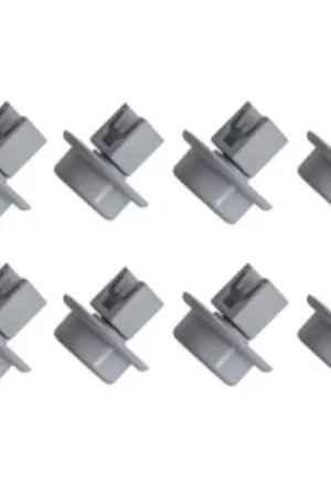 Precio De Oferta Kit Rueda Lavavajillas Zanussi 50279059005 8Pcs Gris