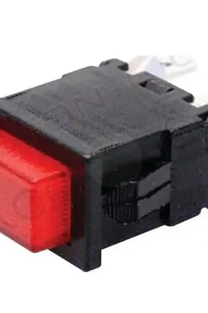 Interruptor Pulsador Caldera Fleck Rojo 20mm 569424 Original Oferta De Temporada