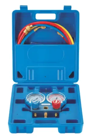 Maleta Manometro Analizador 2 Vias Value R22 R407C R404A R134A Orig... Económico