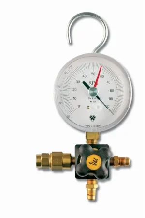 Económico Analizador 1 Via con Vacuometro W1VPF80/4 Wigam Original