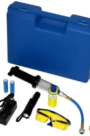 Envío Inmediato Kit Detector Fugas Lampara UV Recargable HVAC TORCH-PRO-60-KIT Wigam