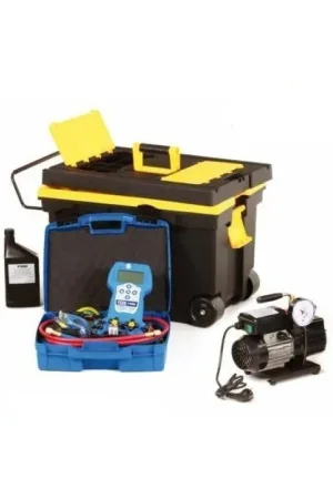 Kit de Vacio y Carga 90 l/min 100 Kg R32 R1234ze Fox300 Original Oferta De Temporada