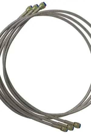 Última Oportunidad Juego 3 Mangueras Inox CO2 10 Metros 1/4” SAE 3/COSS/4-4/400