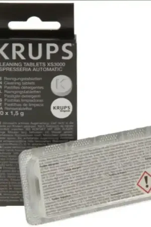 Tabletas Krups LIMPIEZA Cafetera (xs300010) Precio Reducido
