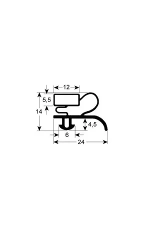 Junta cámara GE-9012 (2,5 mts) Promoción