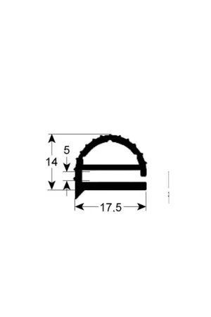 Burlete GE-9104(2.5 mts) Mejor Precio
