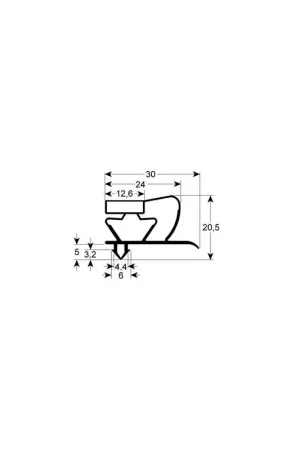Pago Seguro Burlete para cámara GE-9045 (2,5 mts)