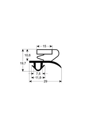 Burlete para cámara GE-9047 (a medida) Disponible Ahora