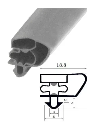 Burlete UR-3700(2.5 mts) Oferta Flash