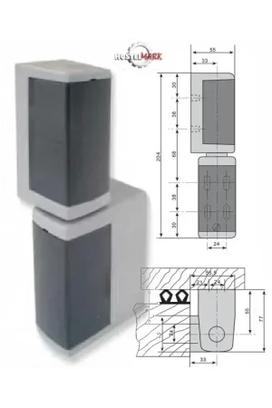 Bisagra nevera G-980 Certificado