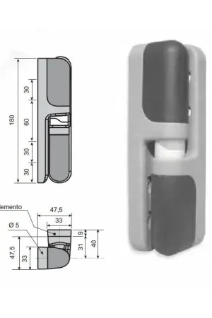 Venta Final Bisagra cámara G-463