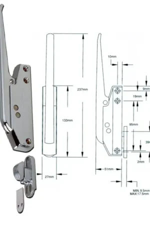 Precio Económico Cierre de nariz FC.260 para cámara frigorífica