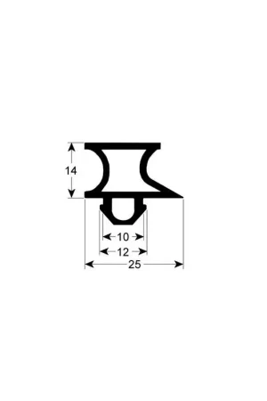 Compra Ahora Burlete para cámara GE-9172 (a medida)