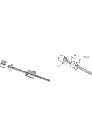 Barato Conector para tubo redondo a pared