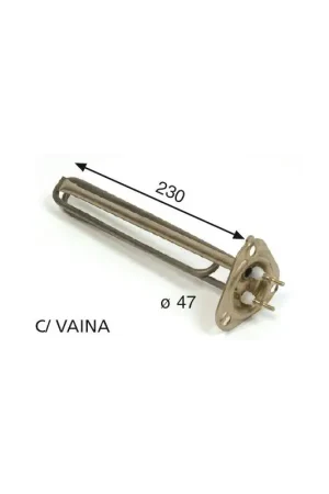 Resistencia lavavajillas Comenda 3000Wa Certificado