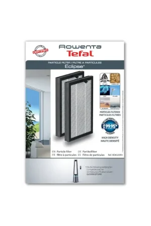 Filtros de Partículas Purificador de Aire Rowenta Eclipse 2 en 1 Novedad