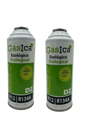 Pack 2 Botellas GASICA Gas Ecológico D2 225gr Ordenar Ahora Mismo