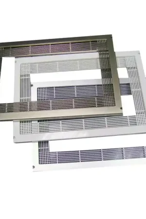 Económico Kitmarco encastre universal para horno microondas Color Acero