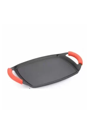 Envío Inmediato Plancha Parrilla Asadora aluminio Alza De 26cm.