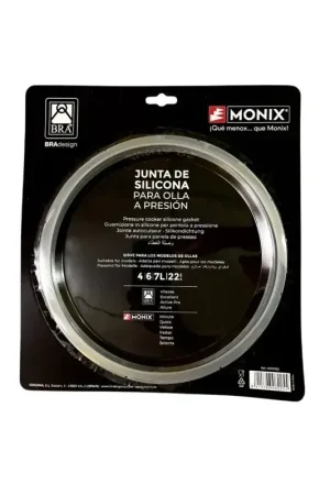 Junta Original Olla Bra y Monix 4/6 y 7 L – Diámetro 22 cm Stock Limitado