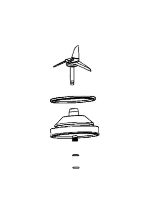 Conjunto Cuchilla Batidora Moulinex Blendforce LM430110/870 No Te Lo Pierdas