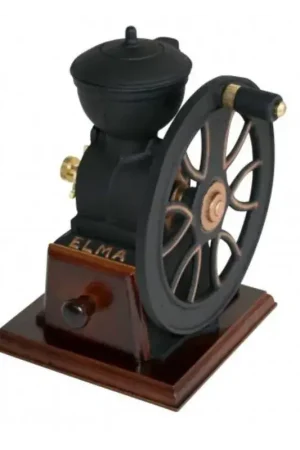 Molino De Café de Volante Elma Negro Certificado