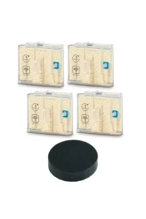 Set 4 Cartuchos Antical + 1 Filtro Aspirador Vapor Rowenta Clean and Steam Última Versión