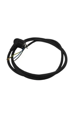 Barato Cable conexión schuko negro 3 hilos 2 metros