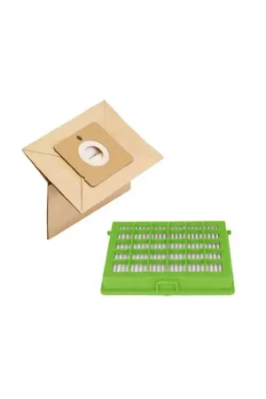 Pack Bolsas + Filtro Hepa Aspirador Rowenta Compacteo ZR004101 Últimas Unidades