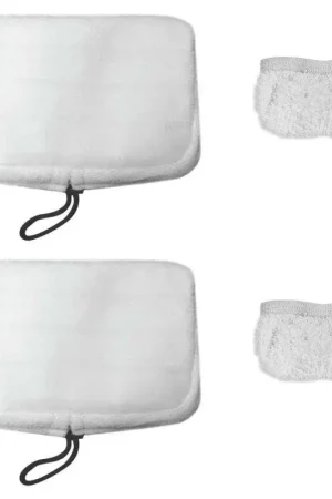 Kit 2 Paños Microfibra Ajustables Escoba de vapor Polti SV 205 Económico