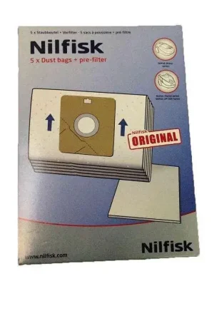 Solo Por Tiempo Limitado Bolsas originales para aspirador Nilfisk modelos Bravo / Action / Astral / GM 100 Sprint