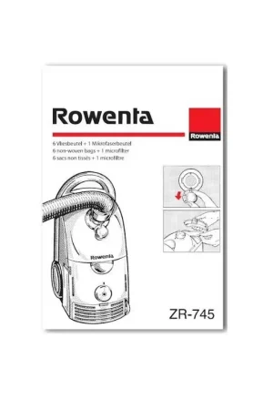 Bolsa de aspirador Rowenta ZR745 Varios Modelos Envío Inmediato