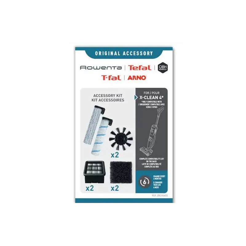 Promoción Exclusiva Kit Accesorios Fregona Eléctrica Rowenta X-CLEAN 4