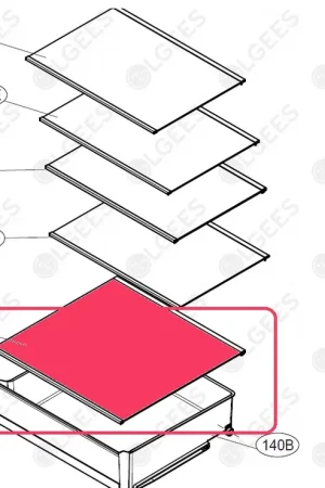 Bandeja inferior de cristal – AHT74894102 – AHT75340909 Bestseller