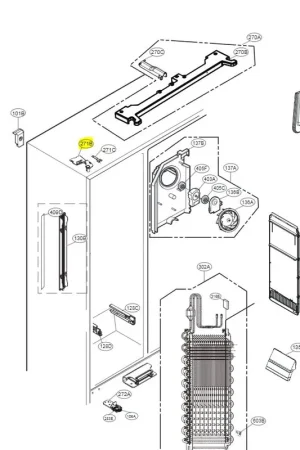 Envío Exprés BISAGRA SUPERIOR IZQUIERDA – AEH73477104