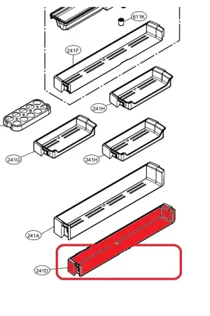 Botellero inferior MAN63308201 Favorito De Clientes