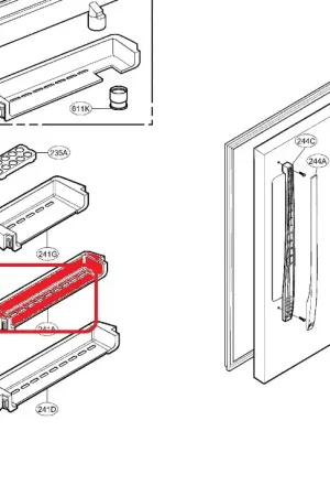 Botellero intermedio MAN37351501 Súper Precio