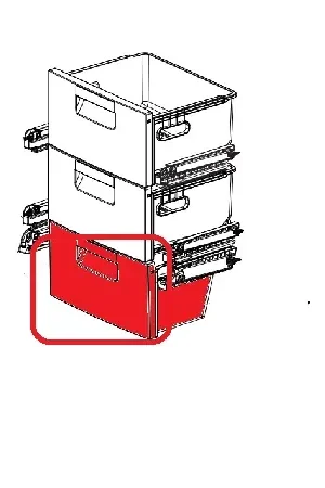 Descuento Cajón inferior congelador AJP73755603