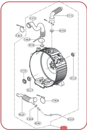 CUBA TRASERA COMPLETA – AGM75510706 Disponible Ahora