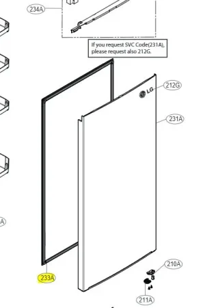 GOMA DE FRIGORIFICO – ADX73571120 Bestseller