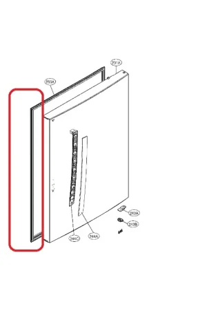 Venta Final Goma puerta del refrigerador ADX73450606