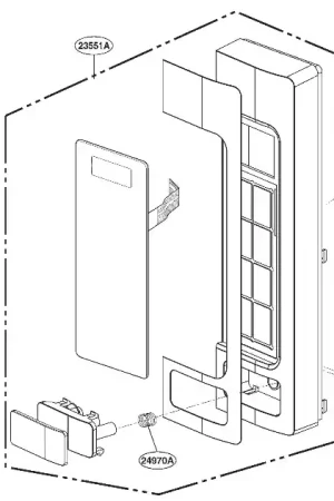 Favorito De Clientes Panel botón encendido – ACM73700016 ( sin placa)