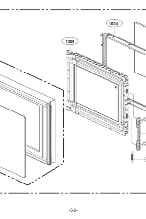 PUERTA COMPLETA DE MICROONDAS – ADC75446507 A Buen Precio