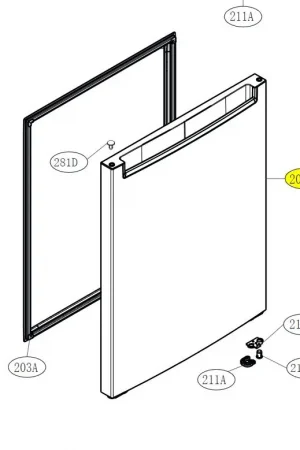A Buen Precio PUERTA DE CONGELADOR – ADD76195943