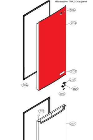 A Buen Precio PUERTA DE FROGORIFICO – ADD76195843