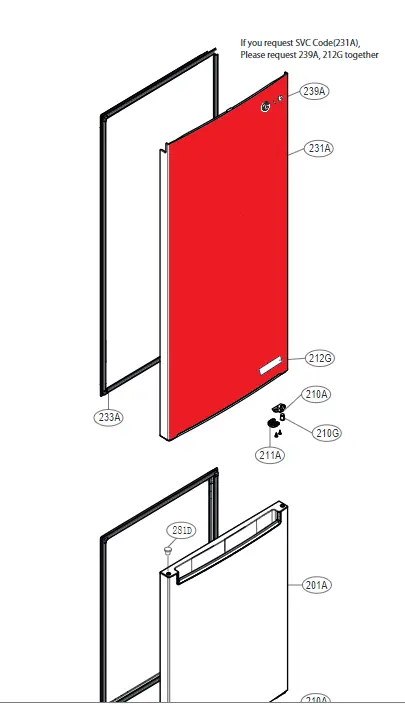 A Buen Precio PUERTA DE FROGORIFICO – ADD76195843