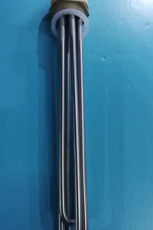 Envío Exprés RESISTENCIA SUMERGIDA TRIFASICA, ACERO INOX, 220/380 V, 9000W, LARGO 470/410 MM, ROSCA 2 PULGADAS, A8891465